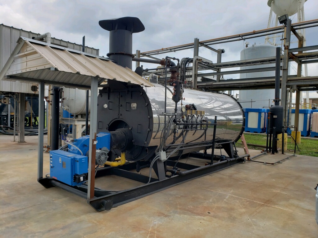 Refurbished 200hp Steam Boiler Installed at Brenntag Southwest