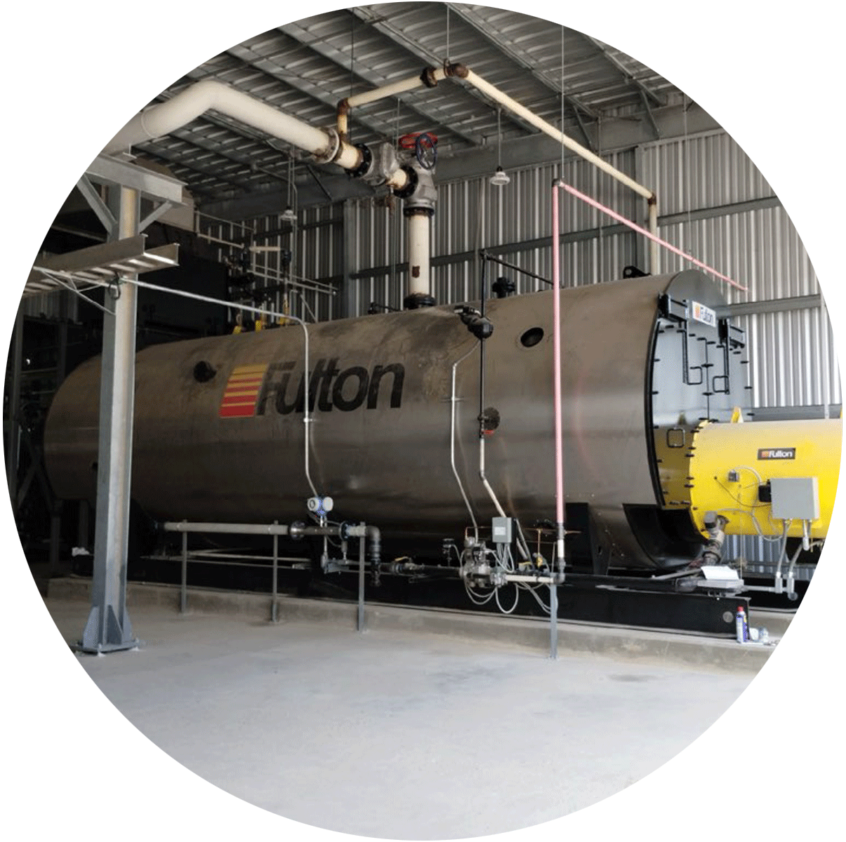 800 HP Boiler Installation at Stolthaven in Houston, Texas